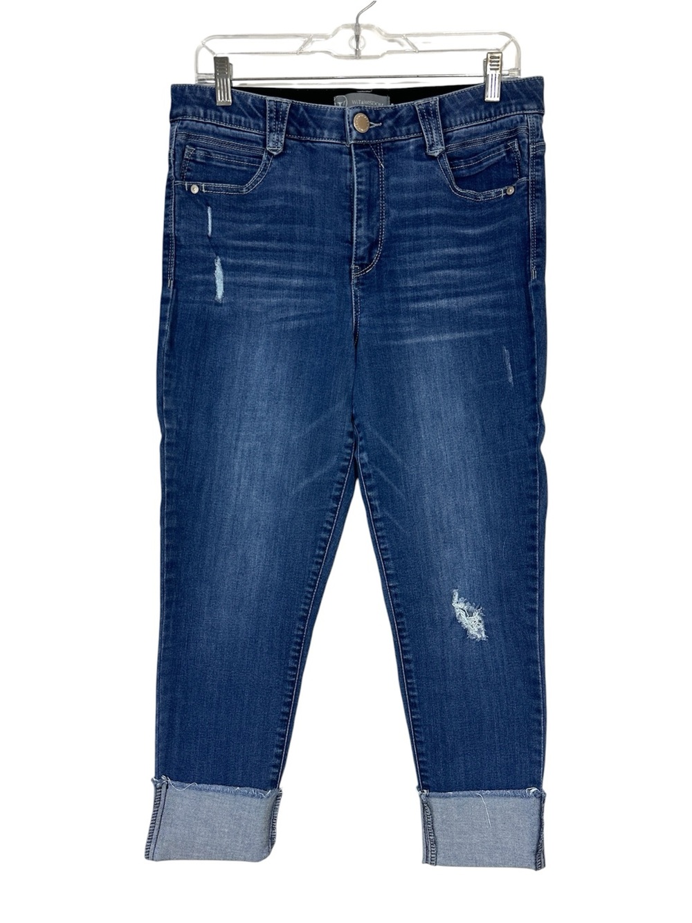 Wit & Wisdom “Ab” Solution Crop Girlfriend Jeans